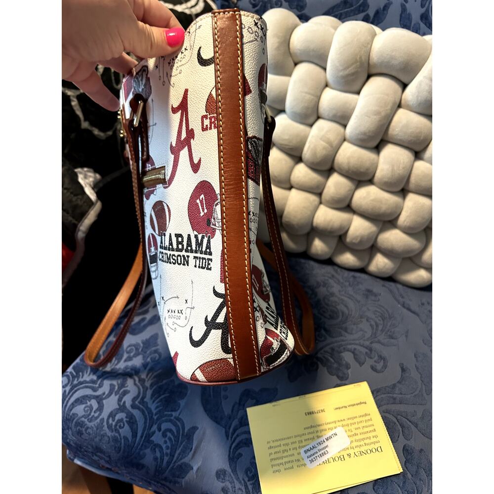 Dooney and Bourke Alabama Crimson Tide Collegiate Tote NWOT - Picture 6 of 9